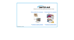 Desktop Screenshot of lasertryk.co.uk